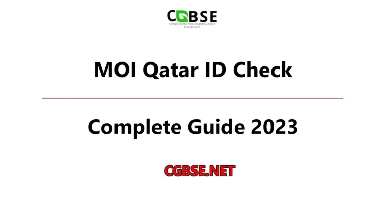 MOI Qatar ID Check Online Status: Step-by-Step Guide