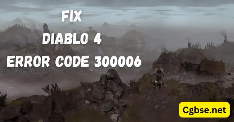 How to fix Diablo 4 error code 300006