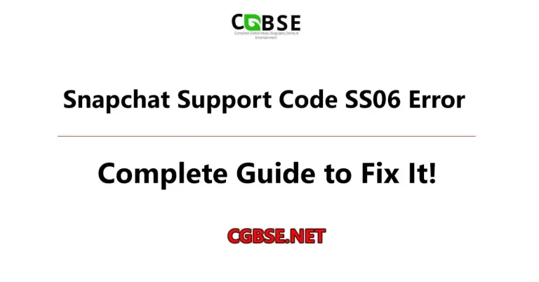 How to Fix Snapchat Support Code SS06: Troubleshooting Guide